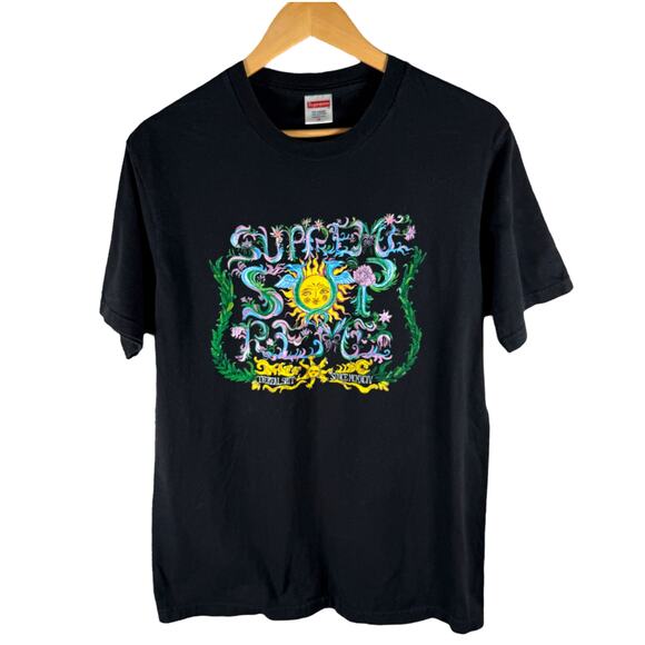 Supreme 2021 Crest T-shirt Men’s M - Designer Streetwear Skater Preppy HipHop - Picture 1 of 14
